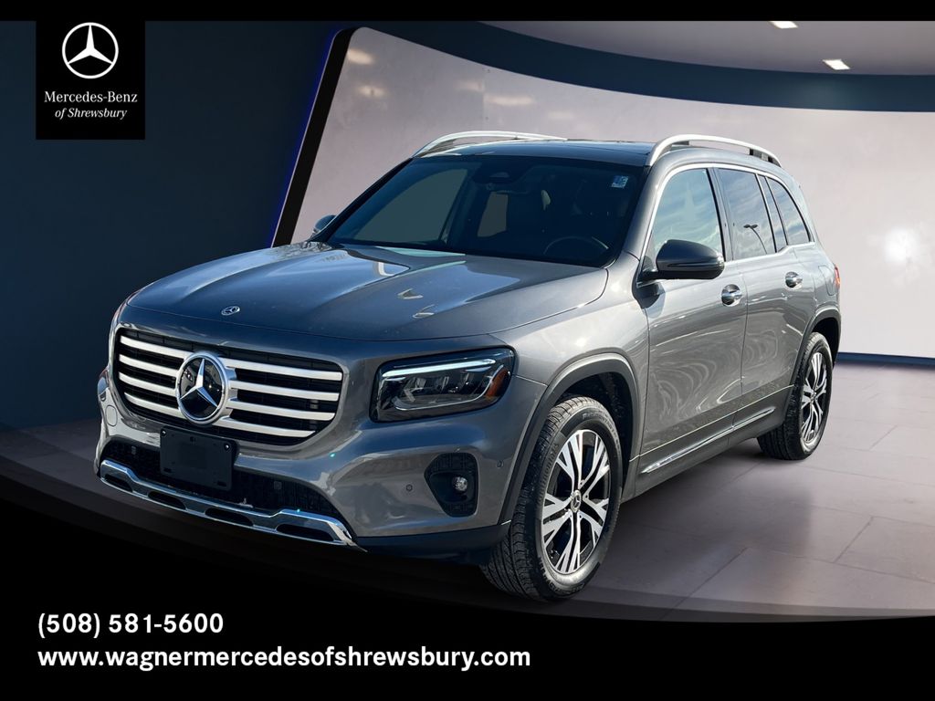 Gray (Mountain Grey Metallic) 2025 Mercedes-Benz GLB 250 4MATIC SUV / Crossover All-Wheel Drive 8-Speed Dual Clutch