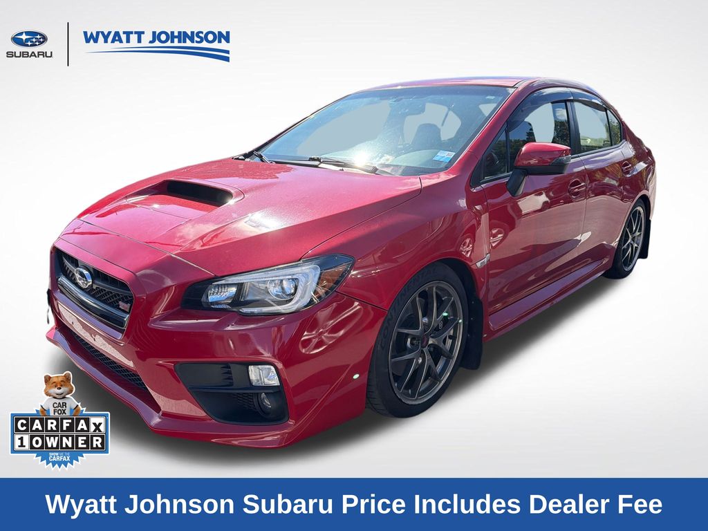  2016 Subaru WRX STI Limited with Wing Spoiler   
