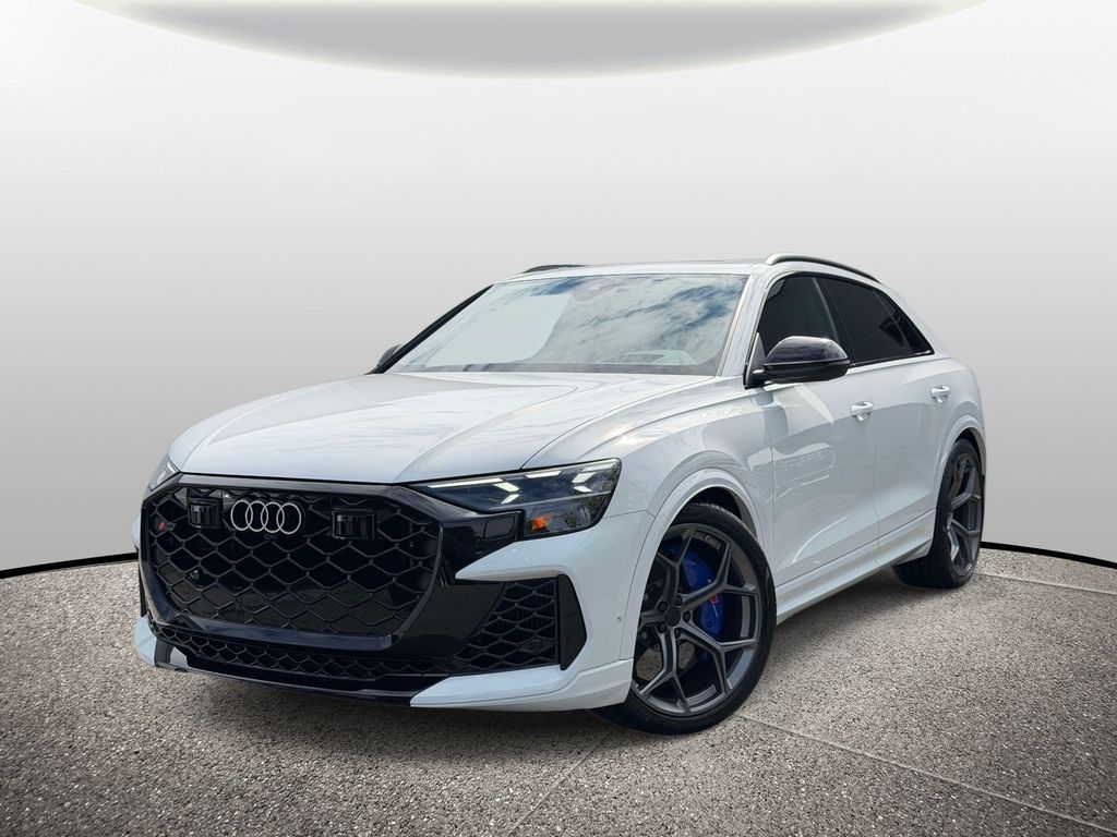 Glacier White 2026 Audi RS Q8 SUV / Crossover All-Wheel Drive 8-Speed Automatic