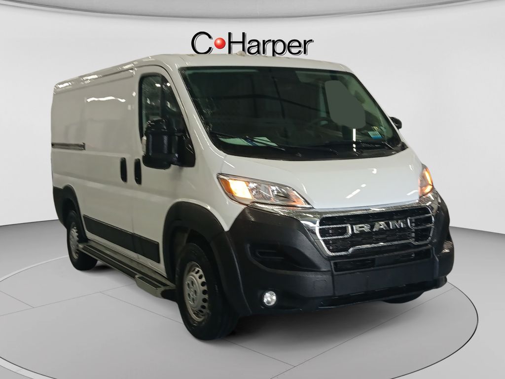 Bright White Clearcoat 2025 RAM ProMaster Van Front-Wheel Drive 9-Speed Automatic