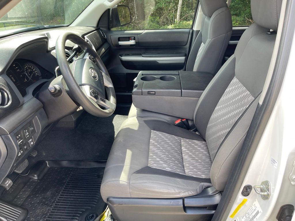 2019 Toyota Tundra SR5 White at Texan Dodge Chrysler Jeep Ram