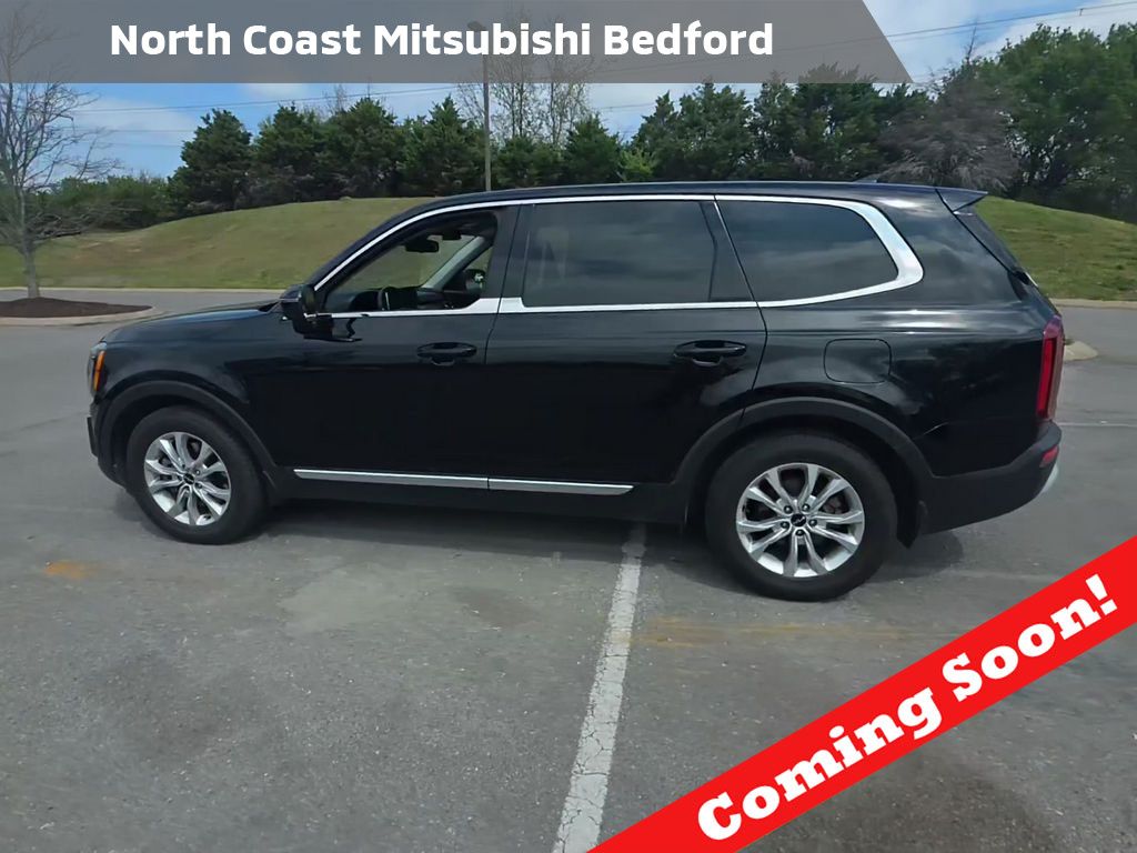 Ebony Black 2022 Kia Telluride LX AWD SUV / Crossover All-Wheel Drive Automatic