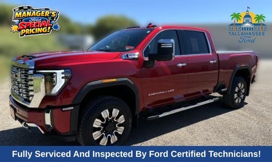 Volcanic Red Tintcoat 2024 GMC Sierra 2500HD Pickup Truck Four-Wheel Drive Automatic