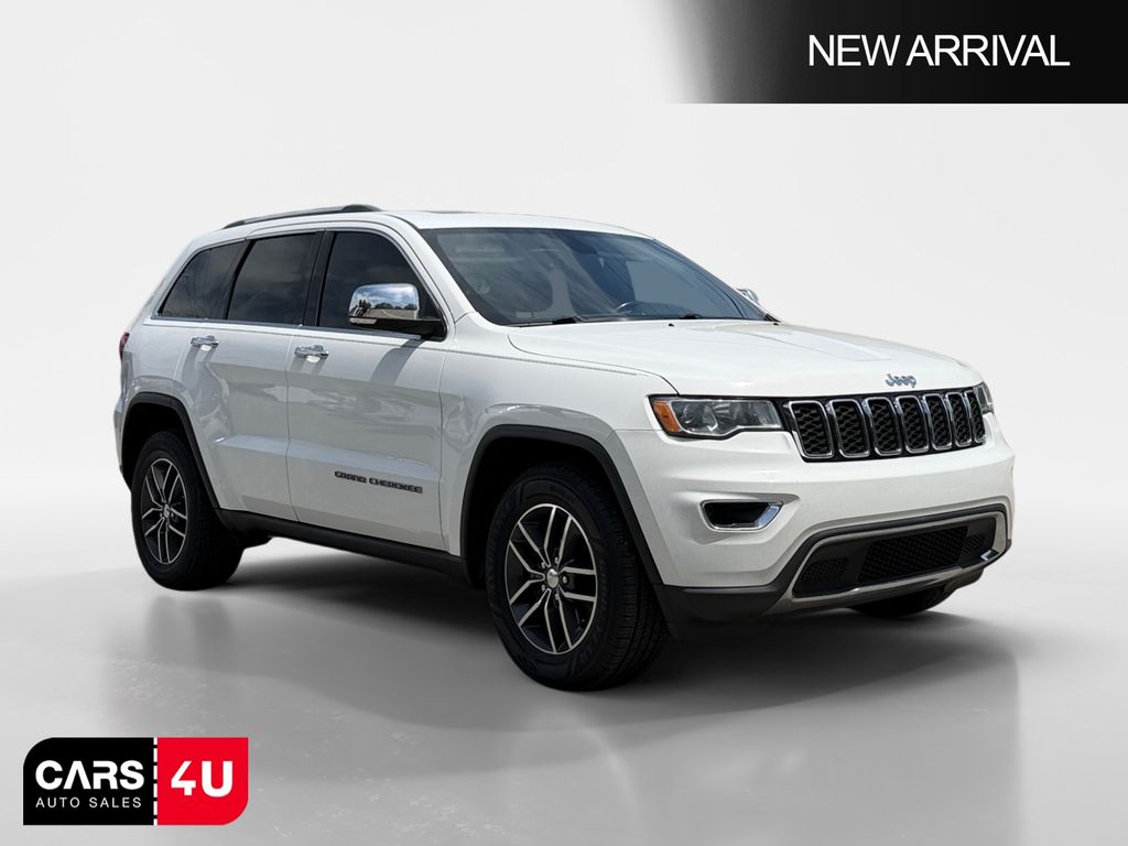 Bright White Clearcoat 2018 Jeep Grand Cherokee Limited SUV / Crossover 4X2 8-Speed Automatic