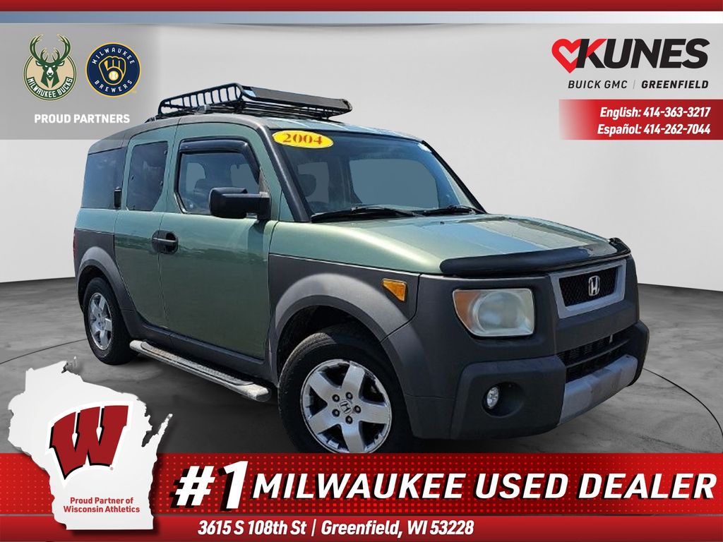 Green 2004 Honda Element SUV / Crossover All-Wheel Drive 4-Speed Automatic Overdrive