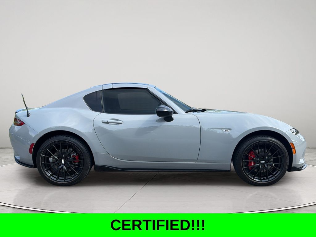 Aero Gray 2024 Mazda MX-5 Miata Convertible Rear-Wheel Drive 6-Speed Manual