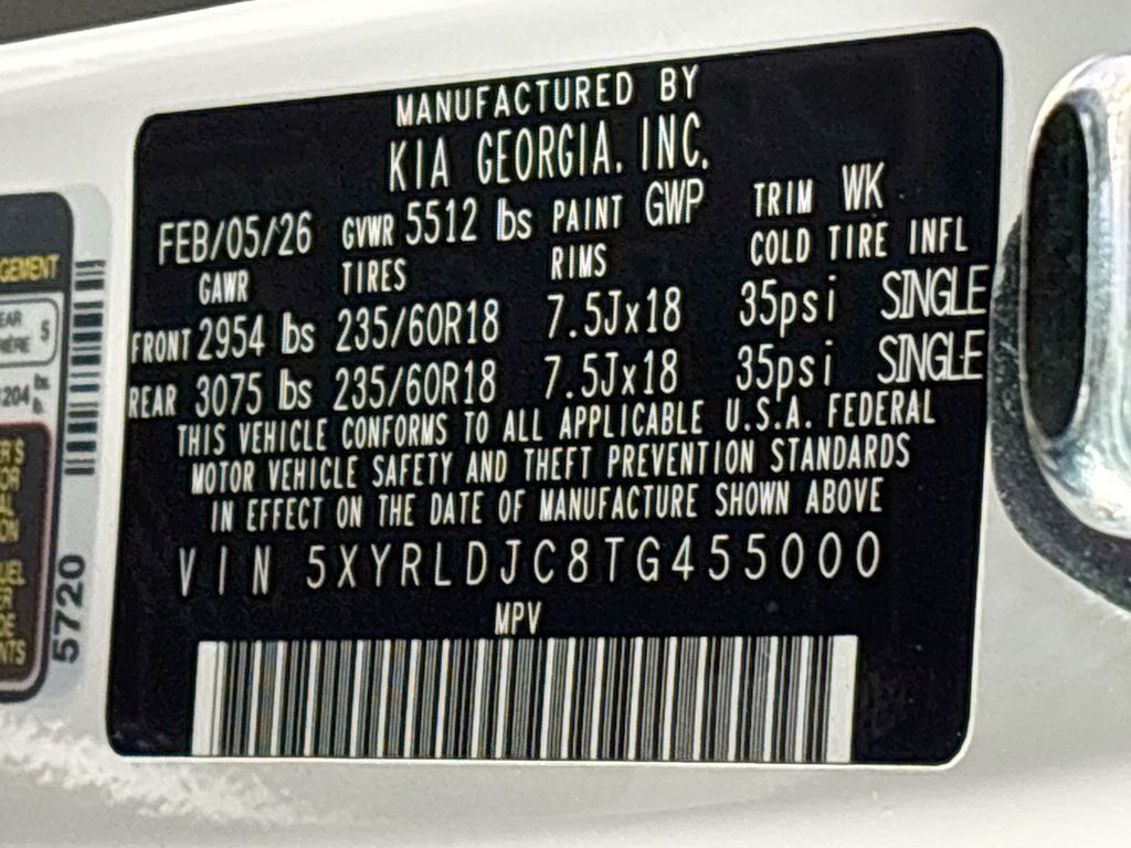 2026 Kia Sorento S