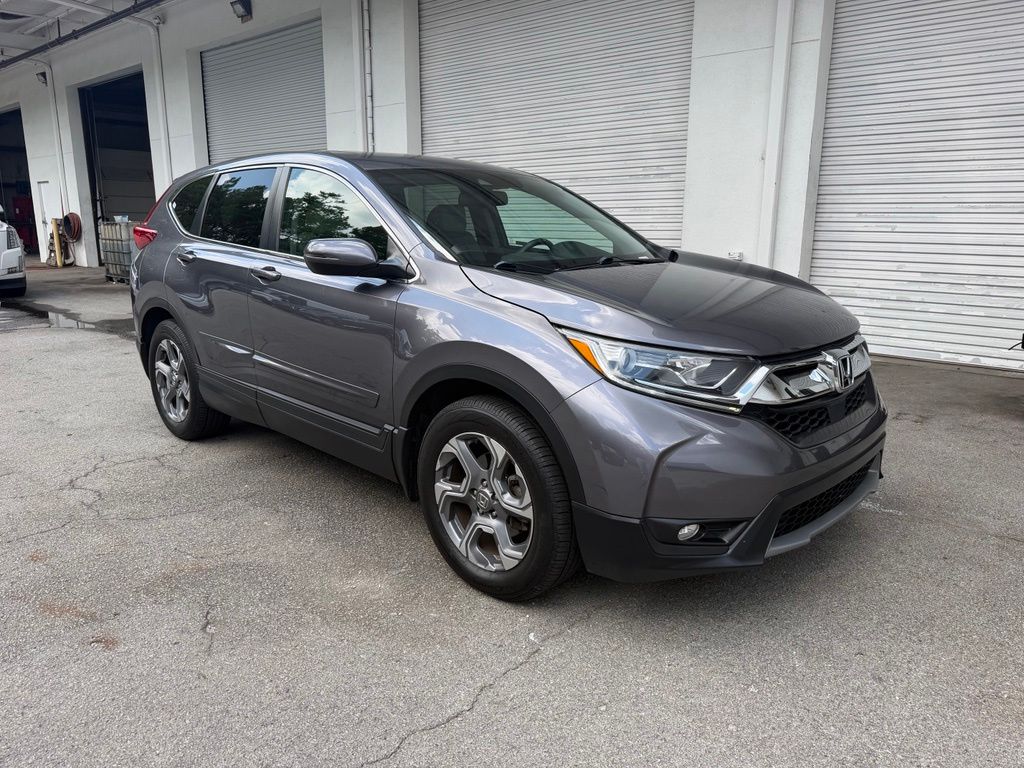 Gray 2018 Honda CR-V SUV / Crossover Front-Wheel Drive Continuously Variable Transmission
