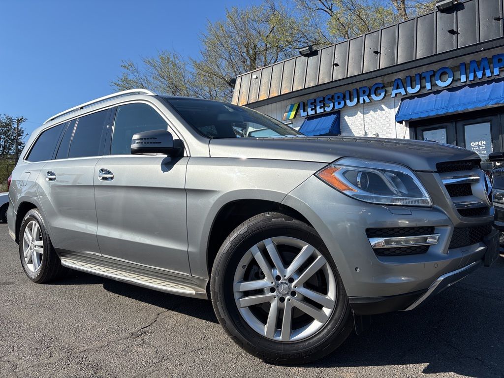 Steel Gray Metallic 2016 Mercedes-Benz GL-Class GL 350 BlueTEC SUV / Crossover All-Wheel Drive 7-Speed Automatic