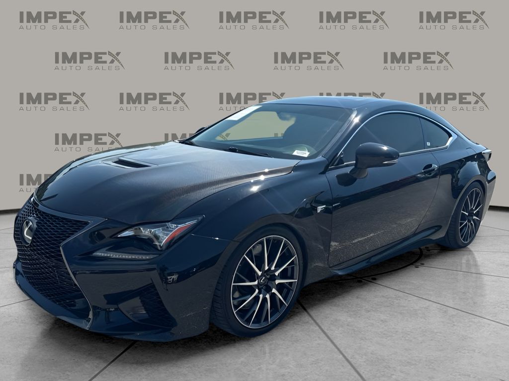 Black (Obsidian) 2015 Lexus RC F Coupe Rear-Wheel Drive 8-Speed Dual Clutch