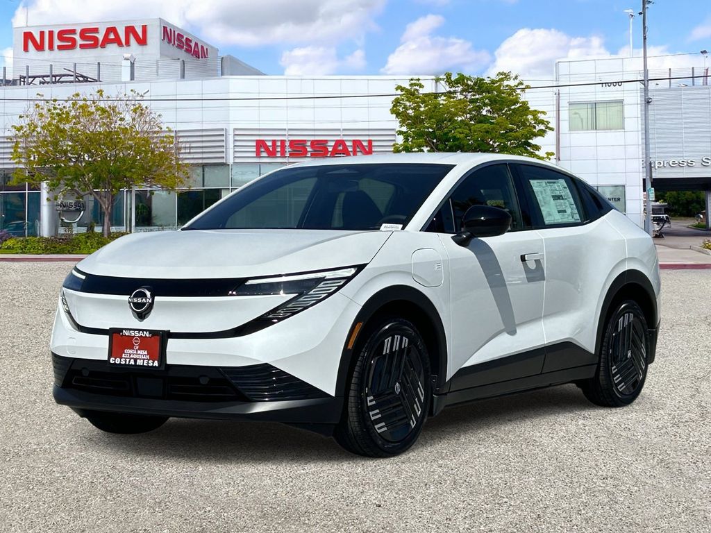 White Pearl 2026 Nissan LEAF SUV / Crossover Front-Wheel Drive Automatic