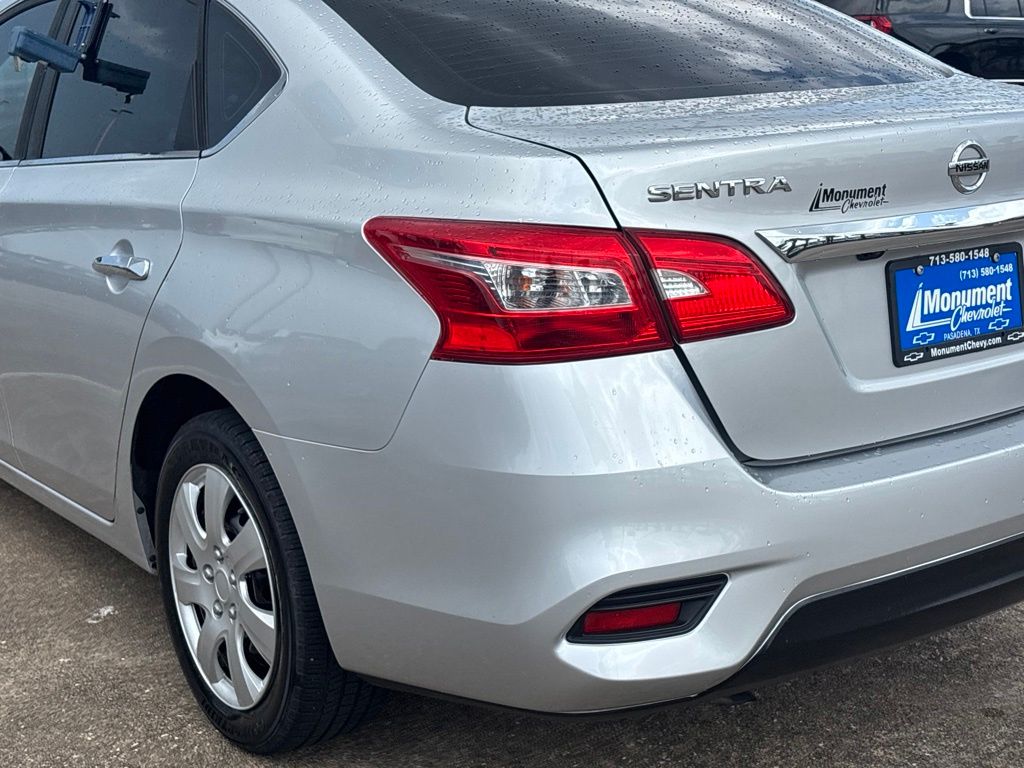 2018 Nissan Sentra S Silver at Bravo Nissan