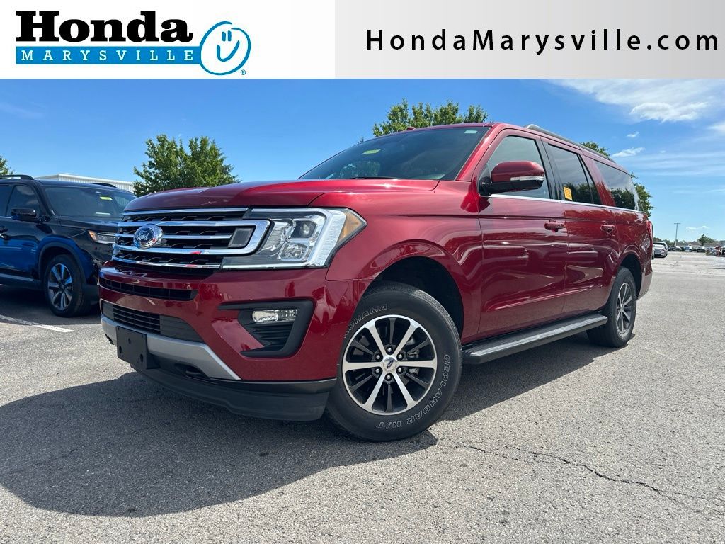 Ruby Red Metallic 2019 Ford Expedition MAX XLT 4WD SUV / Crossover Four-Wheel Drive Automatic