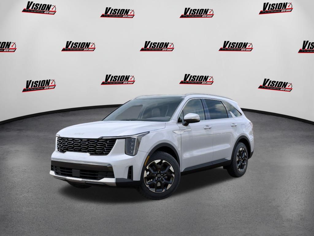 Glacial White Pearl 2026 Kia Sorento S FWD SUV / Crossover Front-Wheel Drive 8-Speed Automatic
