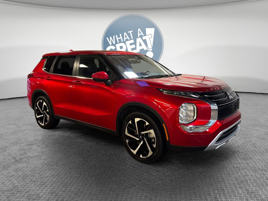 Red Diamond 2024 Mitsubishi Outlander SUV / Crossover All-Wheel Drive Continuously Variable Transmission
