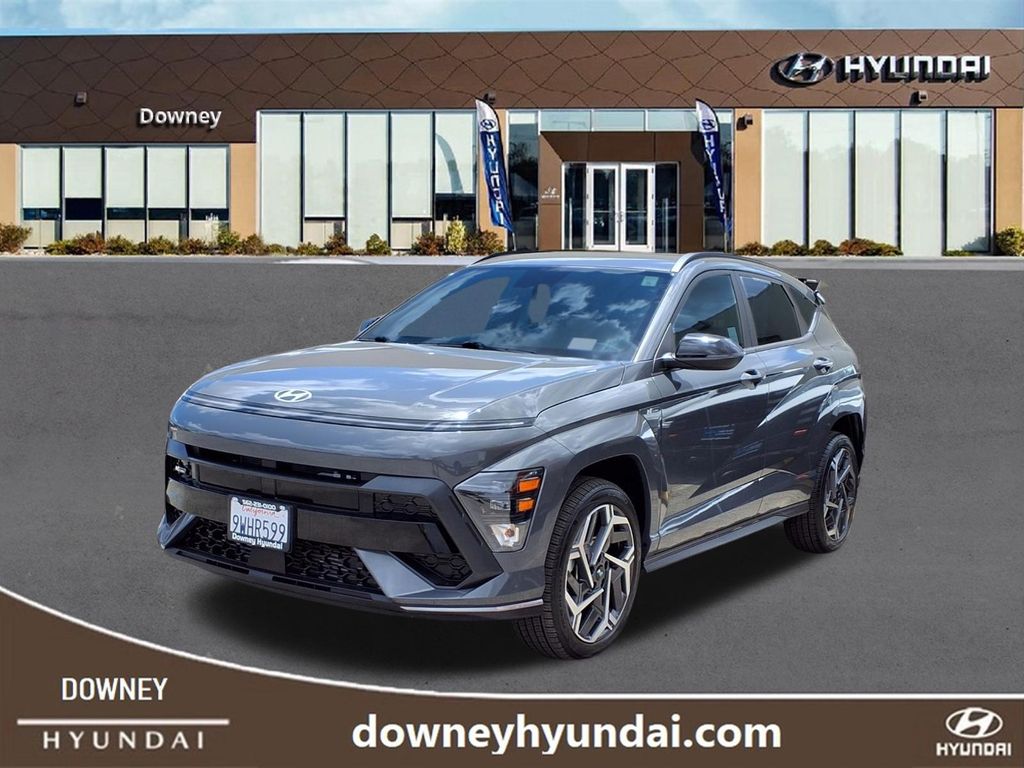Ecotronic Gray Pearl 2025 Hyundai Kona SUV / Crossover All-Wheel Drive 8-Speed Automatic