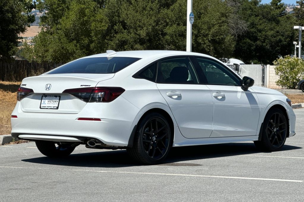 New 2026 Platinum White Pearl Honda Sport image 4
