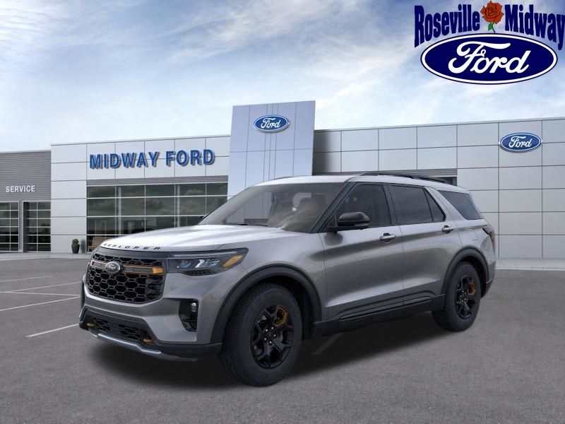 Carbonized Gray Metallic 2026 Ford Explorer SUV / Crossover All-Wheel Drive Automatic