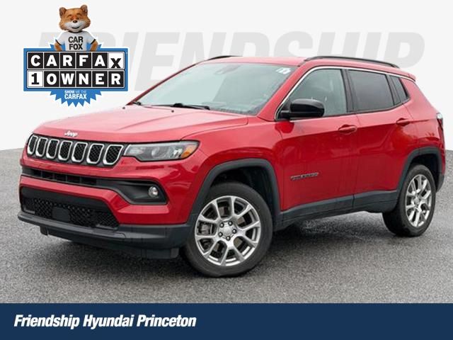 Redline Pearlcoat 2023 Jeep Compass SUV / Crossover Four-Wheel Drive 8-Speed Automatic