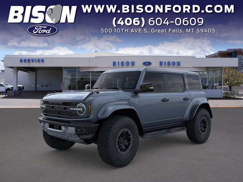 Blue (Azure Gray Metallic Tri-Coat) 2025 Ford Bronco Raptor 4WD SUV / Crossover Four-Wheel Drive Automatic
