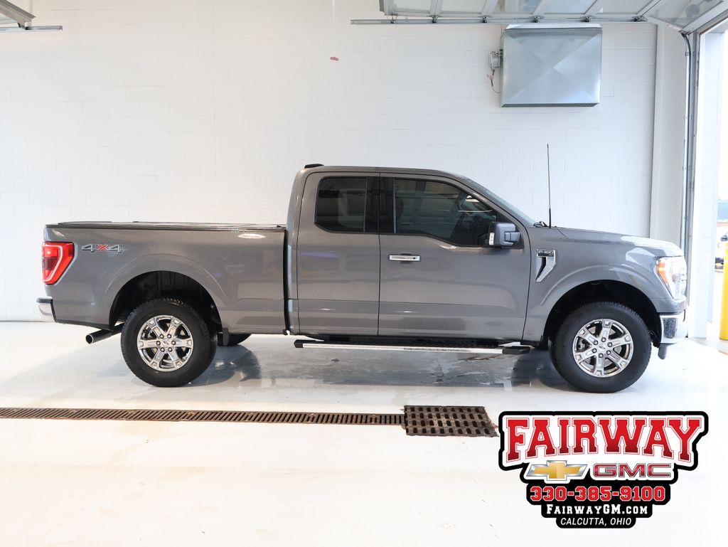 Carbonized Gray Metallic 2023 Ford F-150 Pickup Truck Four-Wheel Drive Automatic