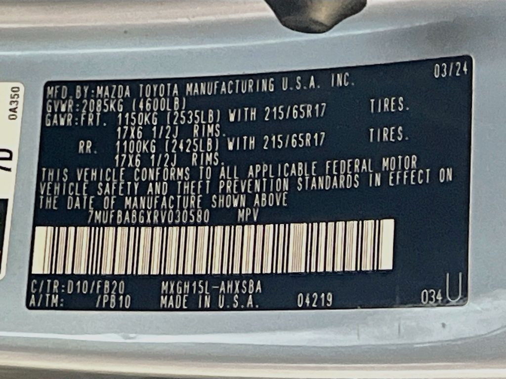 Used 2024 Silver Toyota Hybrid SE image 31