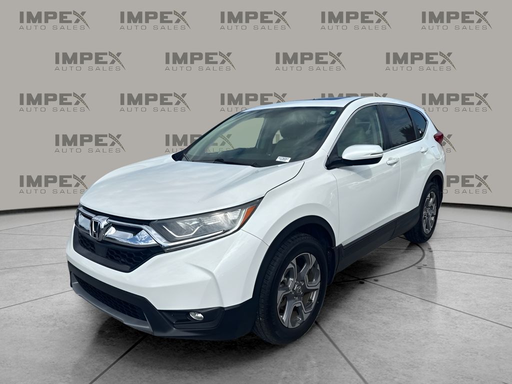 Platinum White Pearl 2019 Honda CR-V SUV / Crossover All-Wheel Drive Continuously Variable Transmission