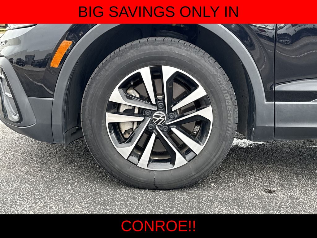 2024 Volkswagen Tiguan 2.0T S Black at Joe Myers Mazda Kia