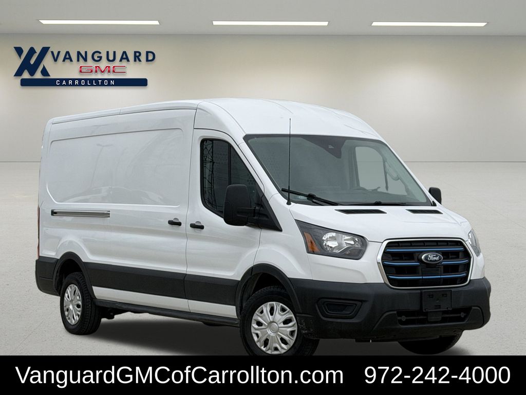 Oxford White 2023 Ford E-Transit Van Rear-Wheel Drive Automatic