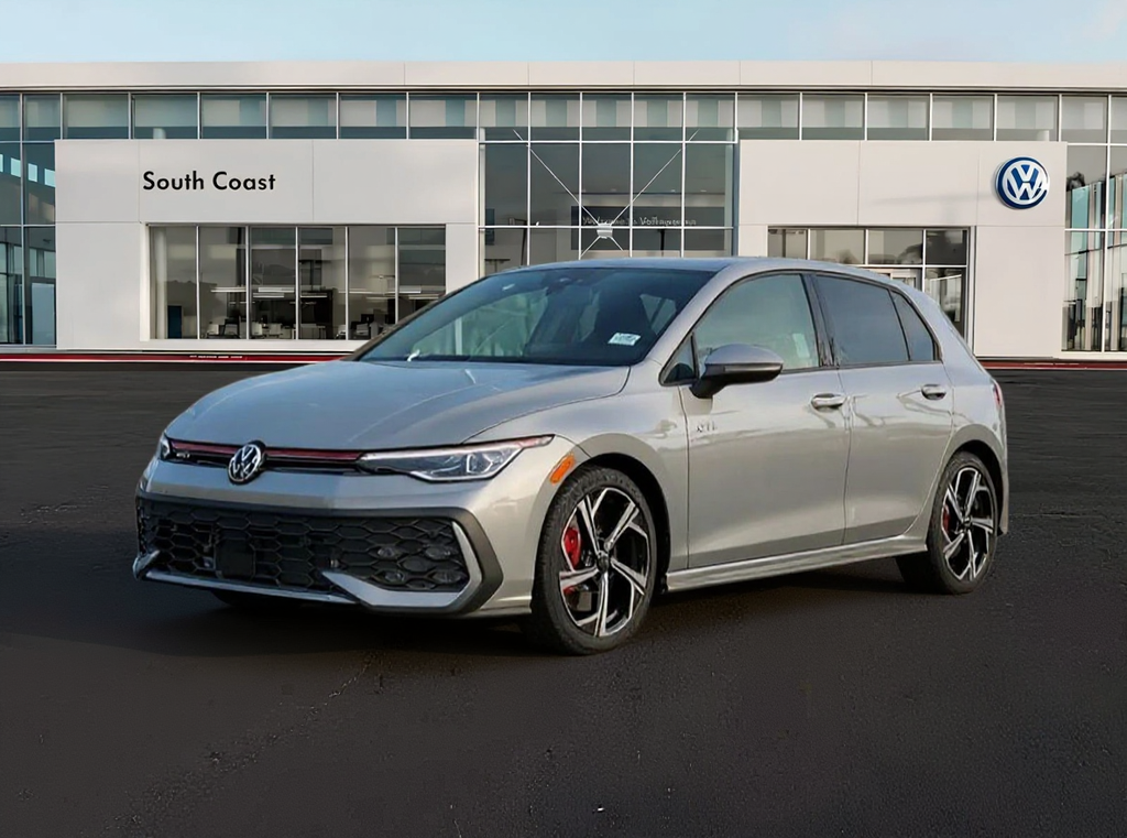 Moonstone Gray 2026 Volkswagen Golf GTI Hatchback Front-Wheel Drive 7-Speed Dual Clutch