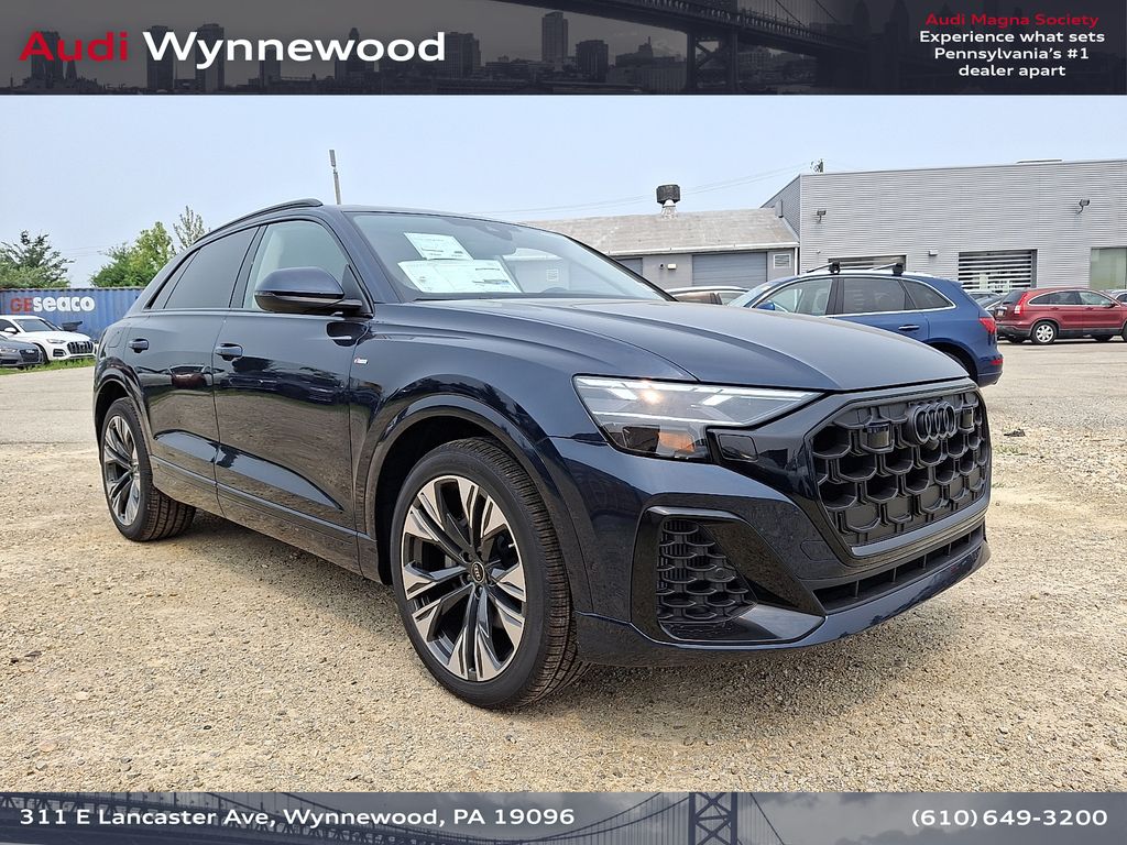 Waitomo Blue Metallic 2026 Audi Q8 SUV / Crossover All-Wheel Drive 8-Speed Automatic