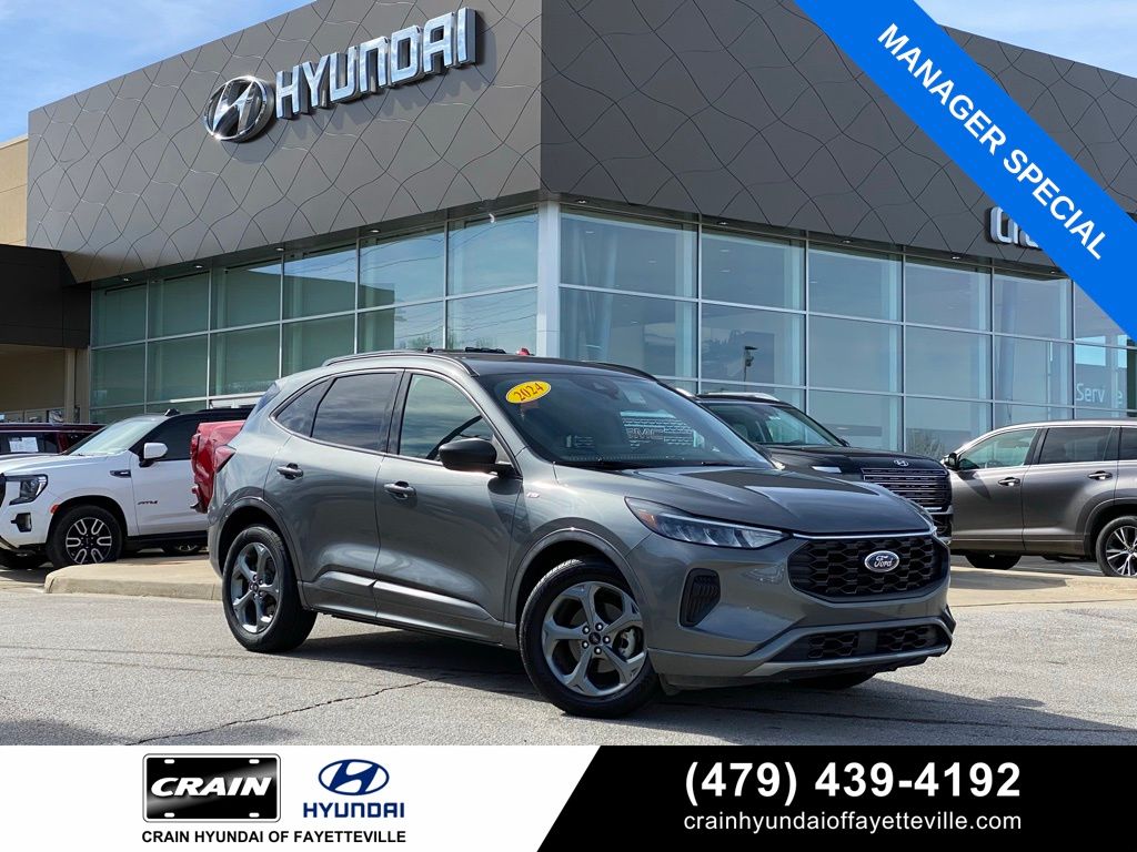 Gray Metallic 2024 Ford Escape ST-Line FWD SUV / Crossover Front-Wheel Drive 8-Speed Automatic