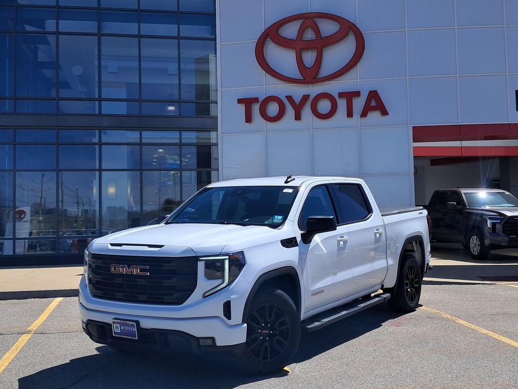 Summit White 2023 GMC Sierra 1500 Pickup Truck Four-Wheel Drive 8-Speed Automatic