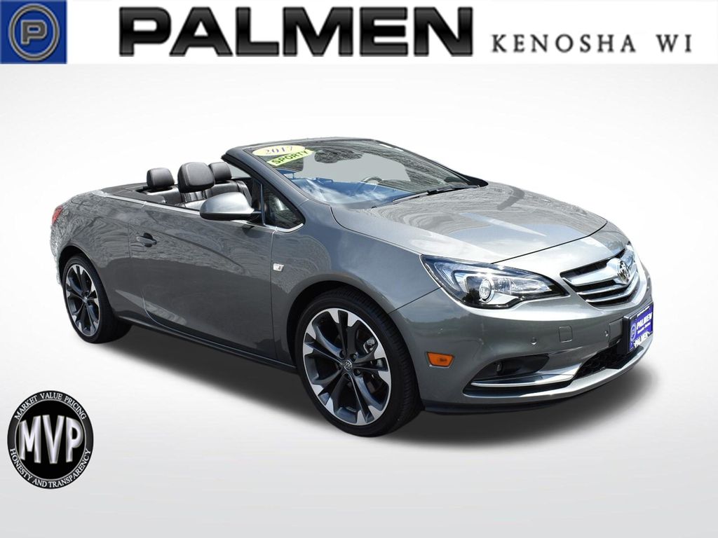 Smoked Pearl Metallic 2017 Buick Cascada Convertible Front-Wheel Drive 6-Speed Automatic Overdrive