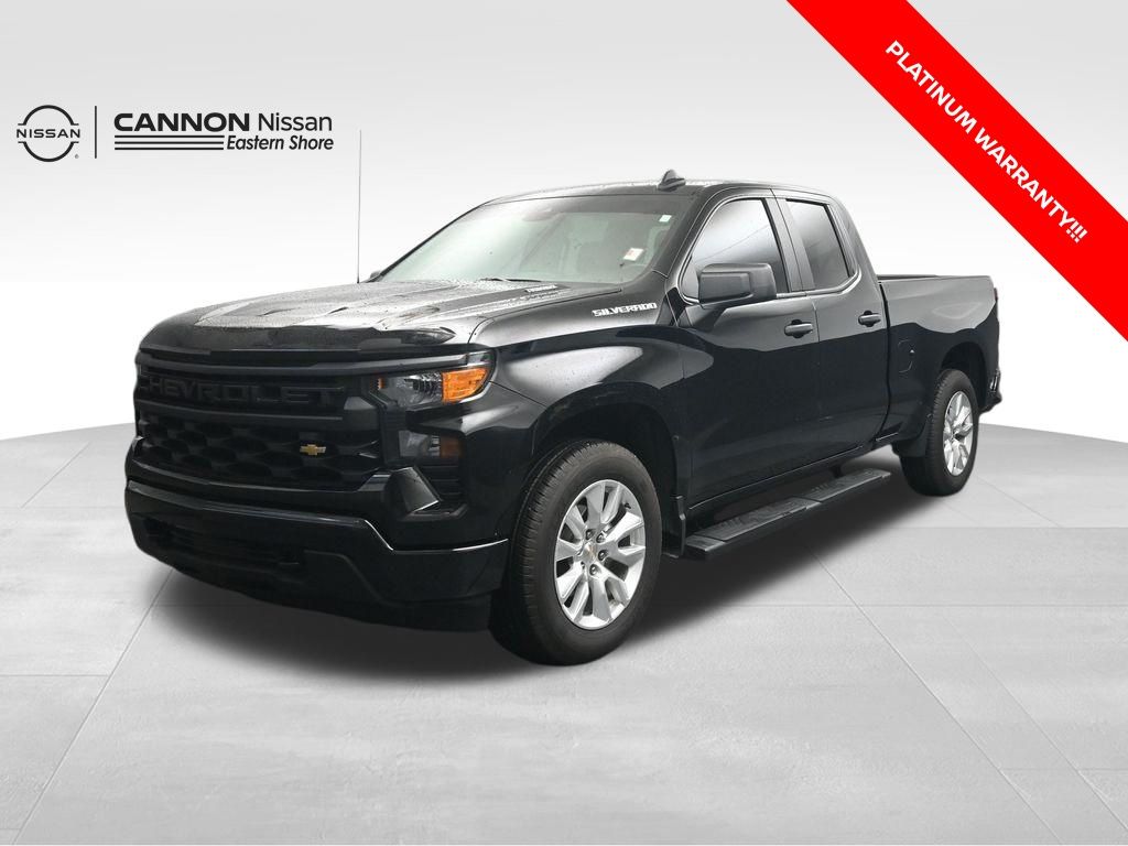 Black 2025 Chevrolet Silverado 1500 Pickup Truck 4X2 8-Speed Automatic