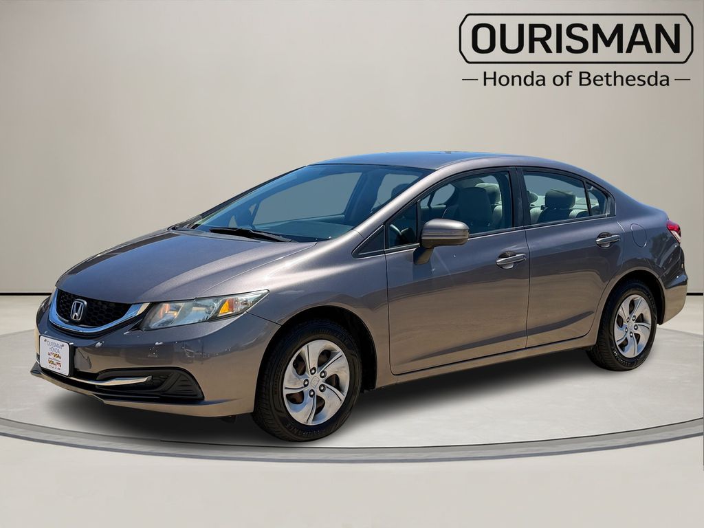 Used 2014 Honda Civic LX with VIN 19XFB2F57EE208376 for sale in Bethesda, MD