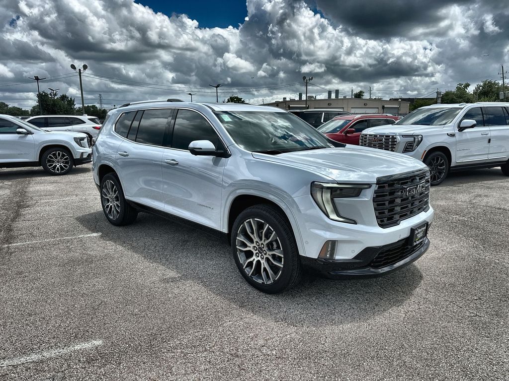 Glacier White Tricoat 2026 GMC Acadia Denali Ultimate AWD SUV / Crossover Four-Wheel Drive 8-Speed Automatic