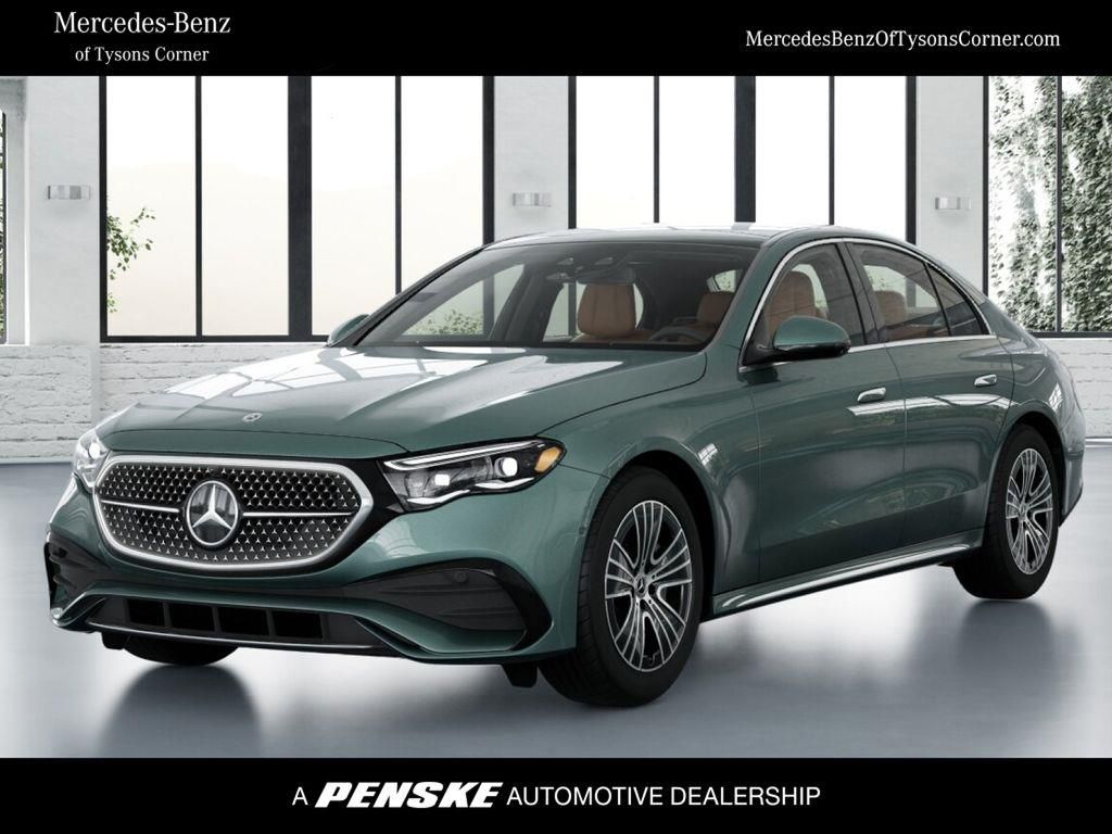 Verde Silver Metallic 2026 Mercedes-Benz E-Class Sedan All-Wheel Drive 9-Speed Automatic
