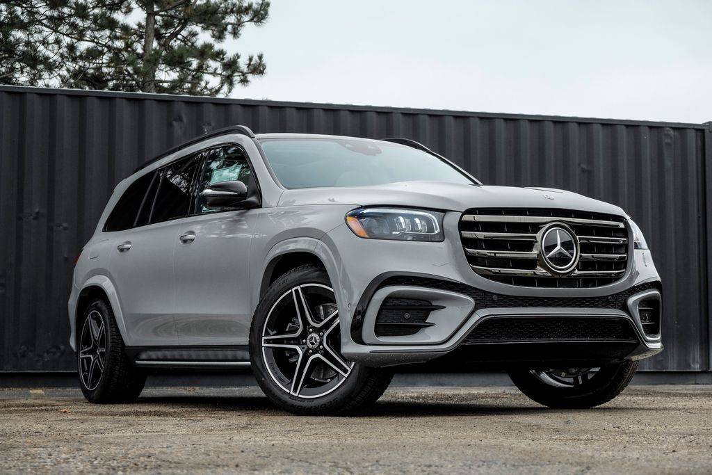 Gray 2026 Mercedes-Benz GLS 450 4MATIC SUV / Crossover All-Wheel Drive 9-Speed Automatic