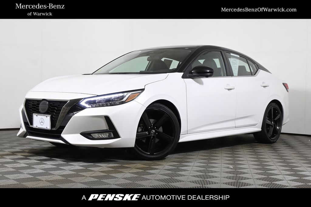 Aspen White 2022 Nissan Sentra Sedan Front-Wheel Drive Continuously Variable Transmission