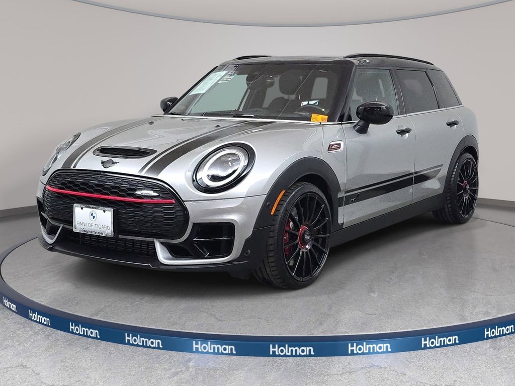 Silver 2024 MINI Cooper Clubman John Cooper Works ALL4 AWD Wagon All-Wheel Drive 8-Speed Automatic