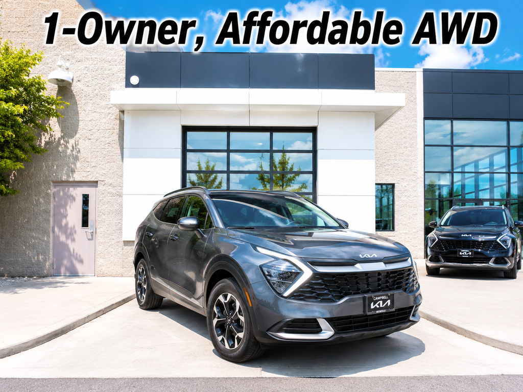 Gravity Gray 2024 Kia Sportage SUV / Crossover All-Wheel Drive 8-Speed Automatic