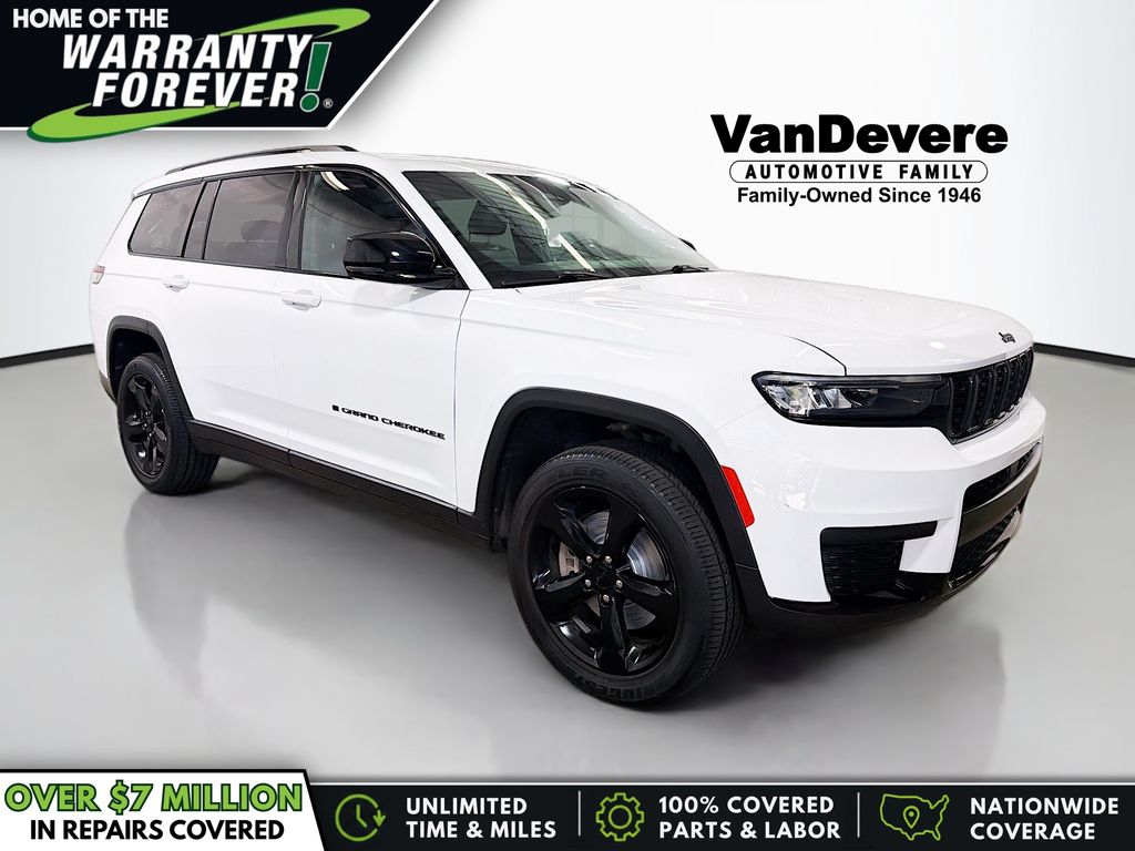 Bright White Clearcoat 2023 Jeep Grand Cherokee L SUV / Crossover Four-Wheel Drive 8-Speed Automatic