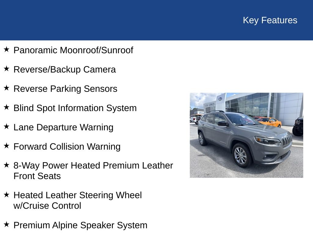 2022 Jeep Cherokee Latitude Lux FWD