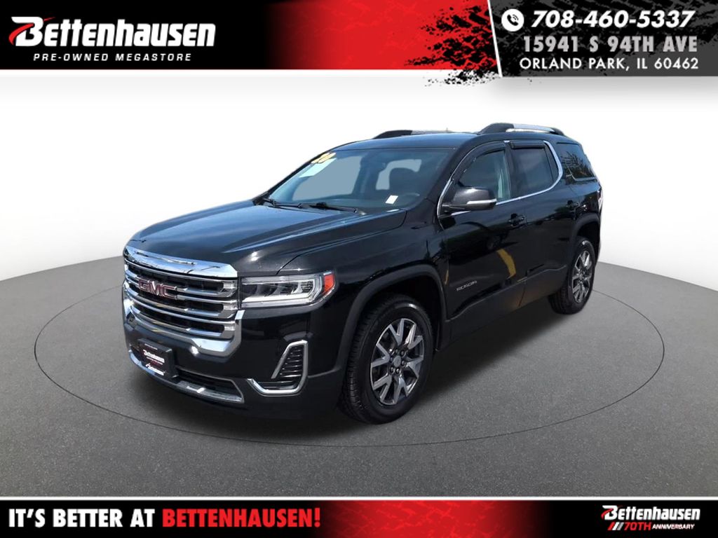 Black (Ebony Twilight Metallic) 2020 GMC Acadia SUV / Crossover Four-Wheel Drive 9-Speed Automatic