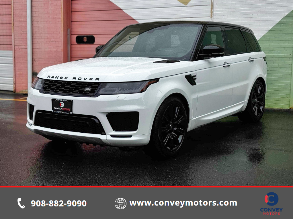 White 2020 Land Rover Range Rover Sport HST 4WD SUV / Crossover All-Wheel Drive 8-Speed Automatic