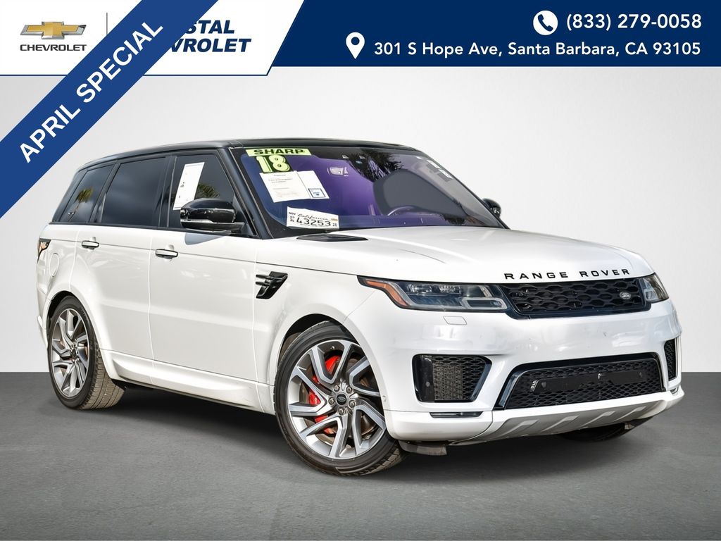 Fuji White 2018 Land Rover Range Rover Sport V6 HSE Dynamic 4WD SUV / Crossover All-Wheel Drive 8-Speed Automatic