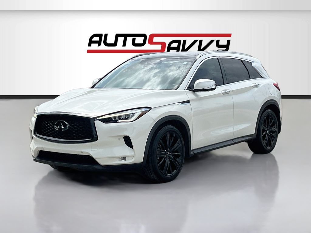 2021 INFINITI QX50 Sensory White at Toyota of Victoria