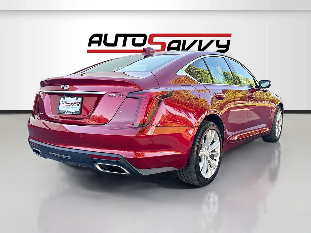 Used 2025 Red Cadillac Premium Luxury image 7