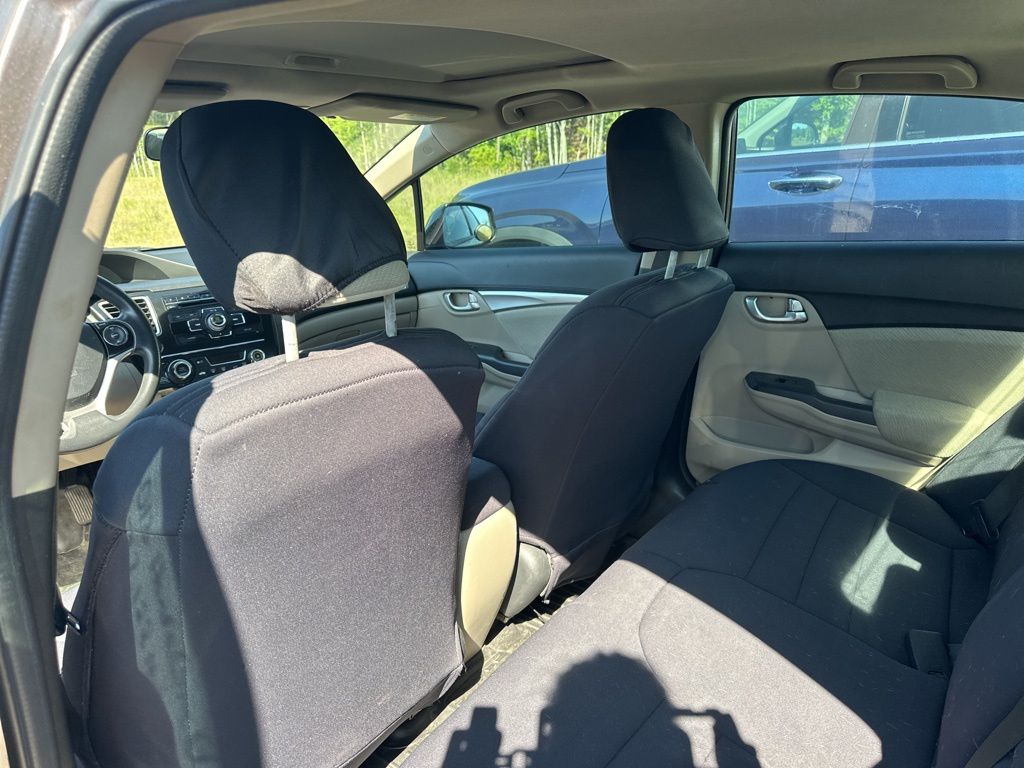 2013 Gray Honda Civic Sdn EX FWD Sedan